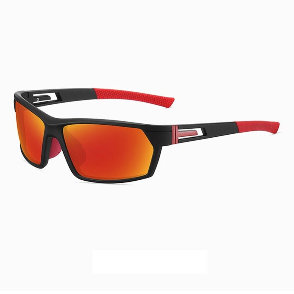 Orange Lens Men's UV400 Polarized Sunglasses